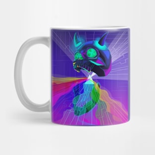 Neon skull Mug